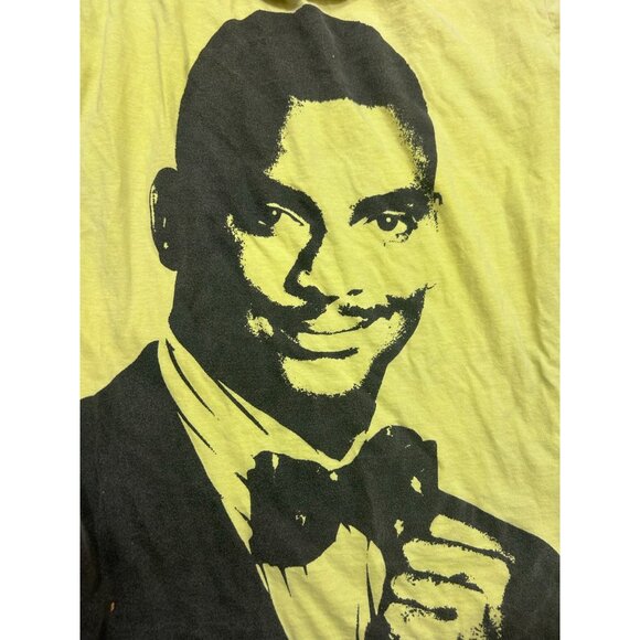 Carlton Jem T-shirt Men's Size Medium Graphic Pullover Short Sleeve Yellow - Picture 3 of 8